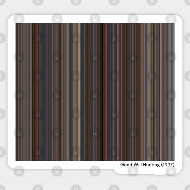 Good Will Hunting (1997) - Every Frame of the Movie Sticker by ColorofCinema